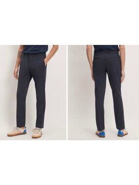 Everlane The Performance Chino | Uniform Athletic Deep Navy Size 34x30 NWT